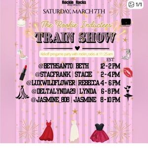 Rookie train show join us!!!